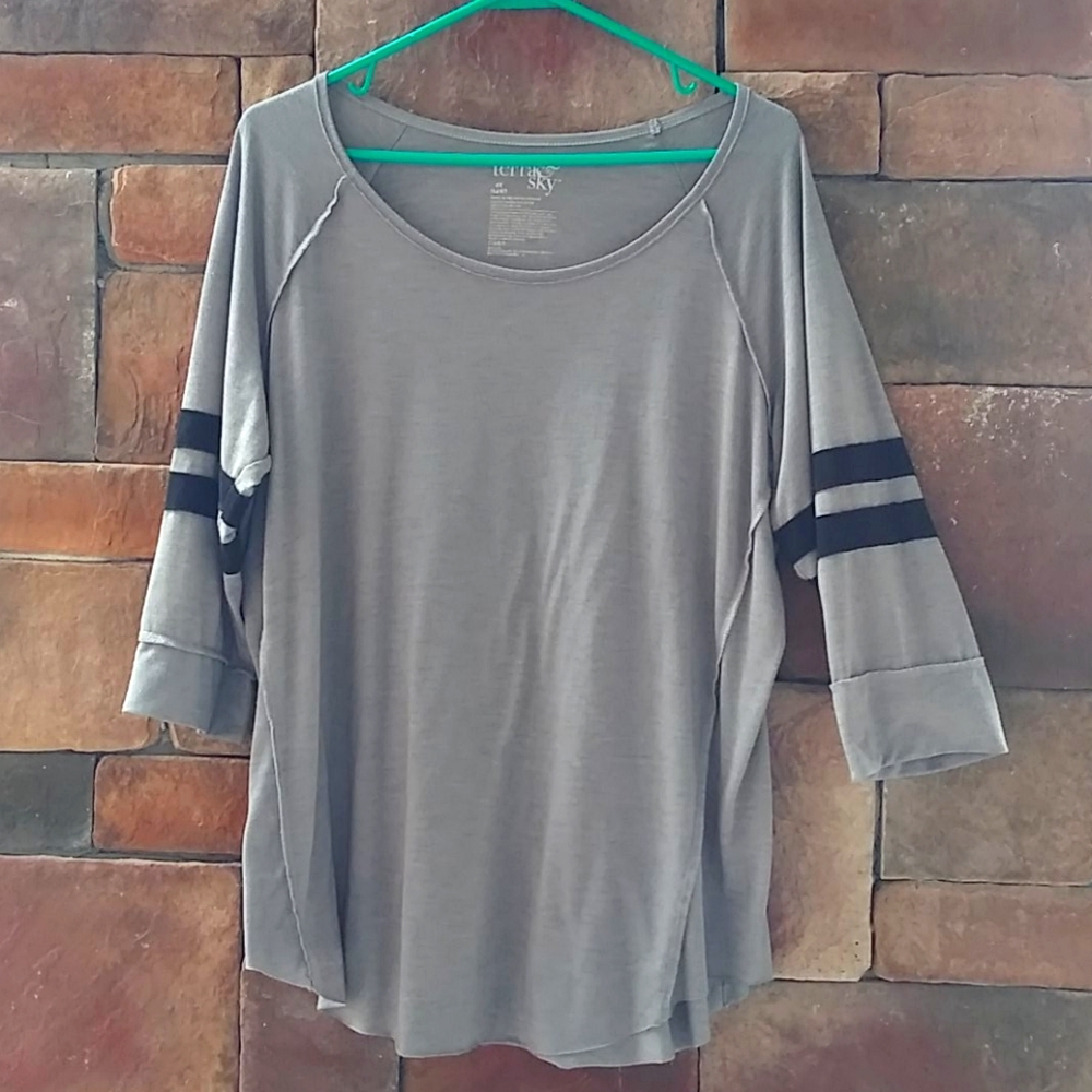 Terra & Sky 3/4 sleeve shirt